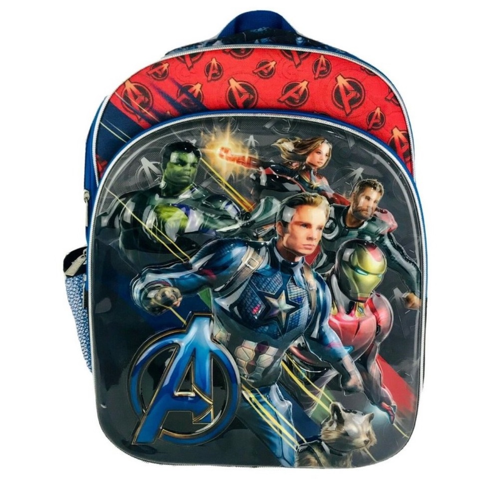 Marvel Avengers 16" Superhero 3D Molded Backpack w/ Adjustable Straps